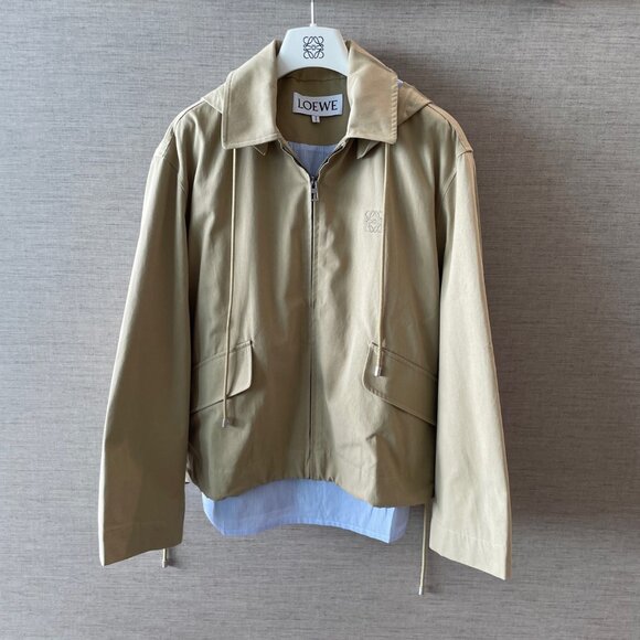 Loewe Anagram cotton gabardine jacket - Picture 7 of 13